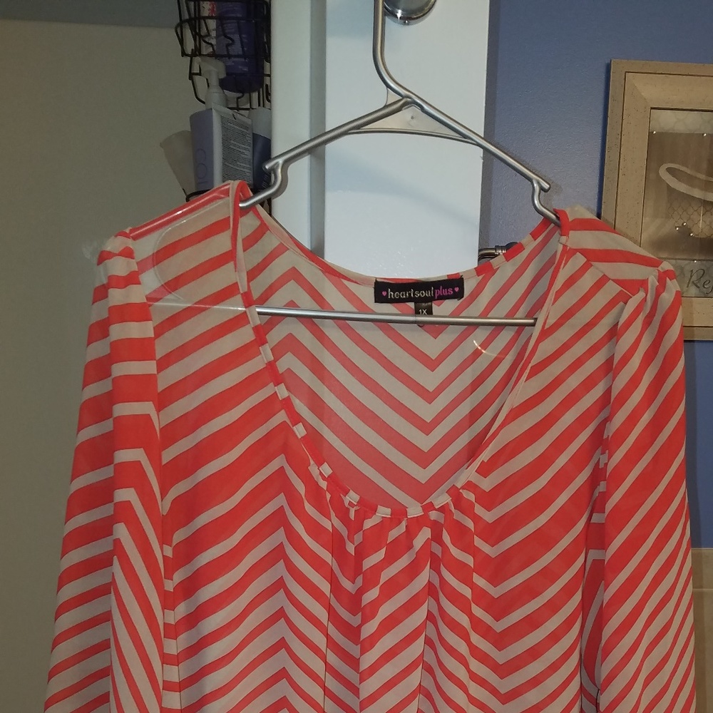 ladies pull over blouse
